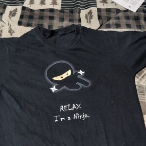 Black Ninja Graphic T-Shirt